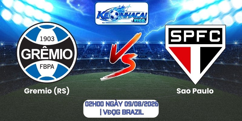 Gremio (RS) vs Sao Paulo